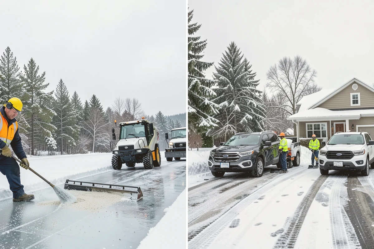 Construction Site Snow Removal in Eatonville, Pierce County, WA - Walk the site plan to identify access roads, staging, and hazards
