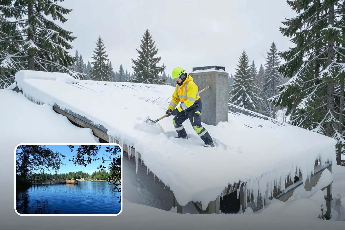 Construction Site Snow Removal in Federal Way, King County, WA - Keeps trades and inspections on schedule despite winter weather