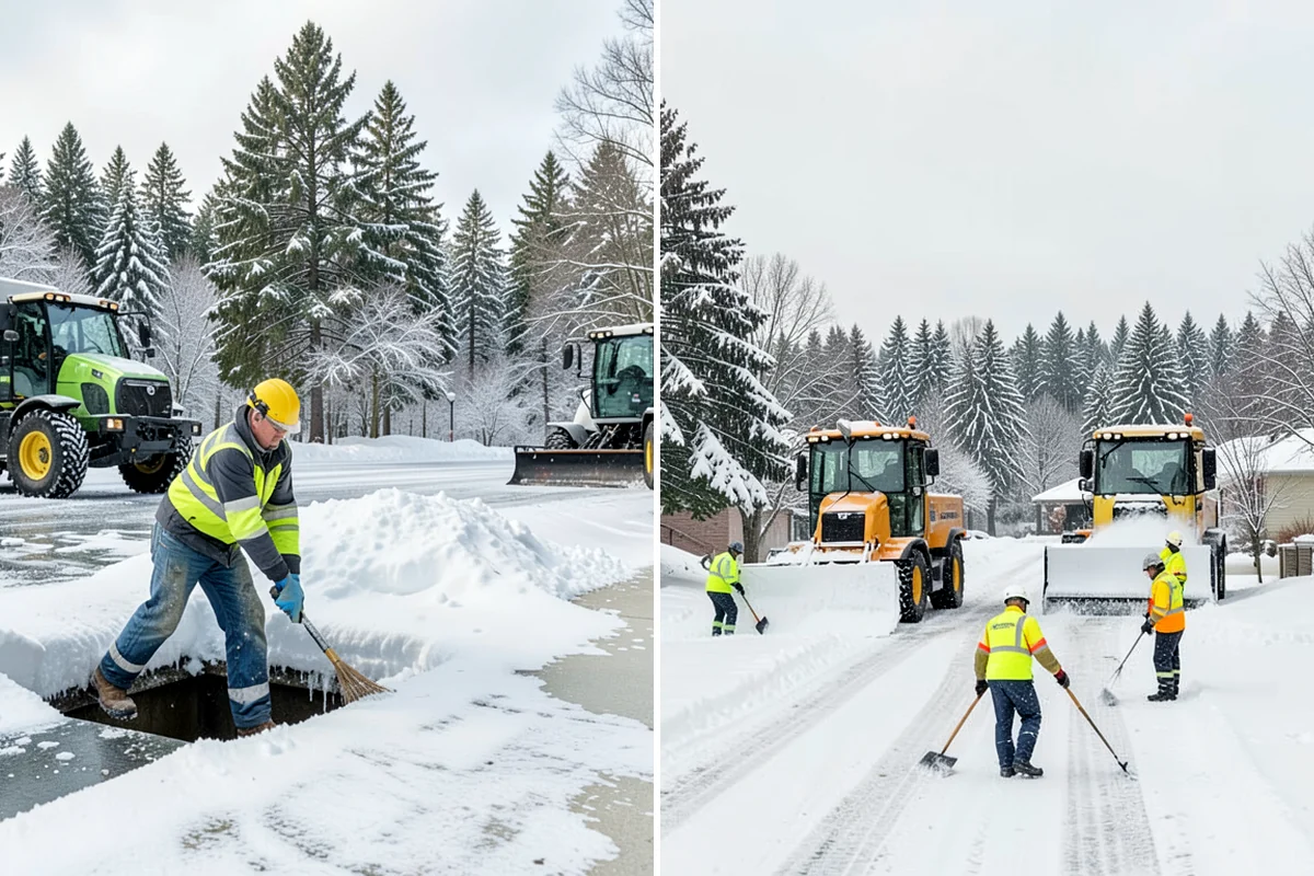 Construction Site Snow Removal in Federal Way, King County, WA - Walk the site plan to identify access roads, staging, and hazards