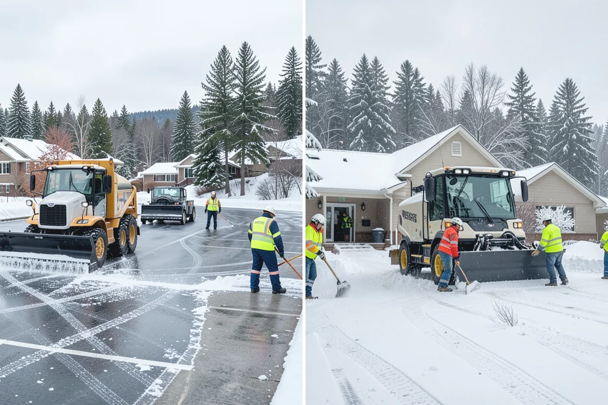 Construction Site Snow Removal in Hamilton, Skagit County, WA - Walk the site plan to identify access roads, staging, and hazards