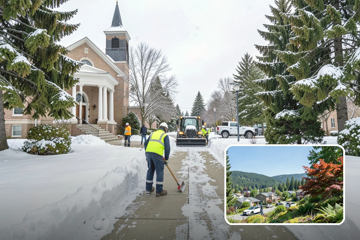 Construction Site Snow Removal in Index, Snohomish County, WA - Keeps trades and inspections on schedule despite winter weather