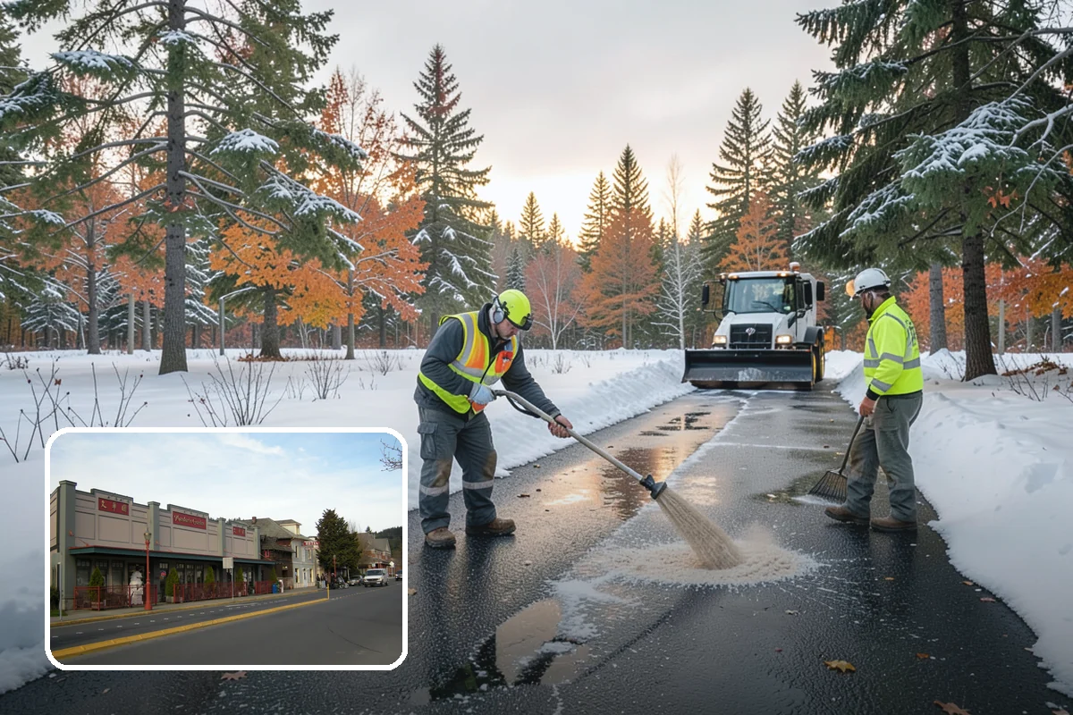 Construction Site Snow Removal in Issaquah, King County, WA - Keeps trades and inspections on schedule despite winter weather