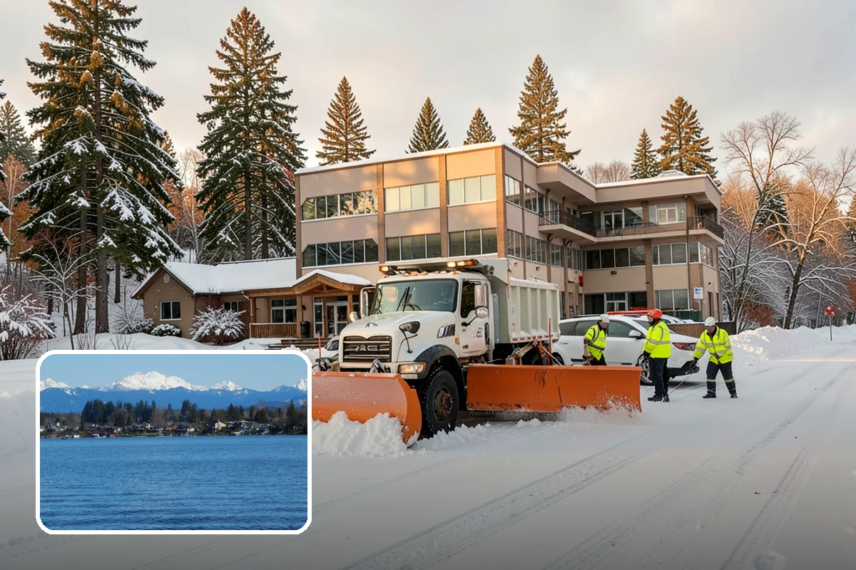 Construction Site Snow Removal in Lake Stevens, Snohomish County, WA - Keeps trades and inspections on schedule despite winter weather