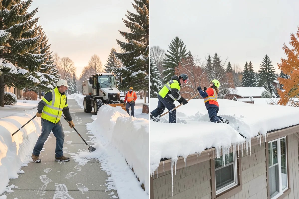 Construction Site Snow Removal in Lake Stevens, Snohomish County, WA - Walk the site plan to identify access roads, staging, and hazards
