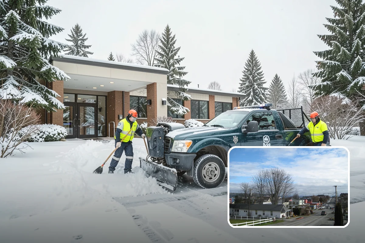 Construction Site Snow Removal in Langley, Island County, WA - Keeps trades and inspections on schedule despite winter weather