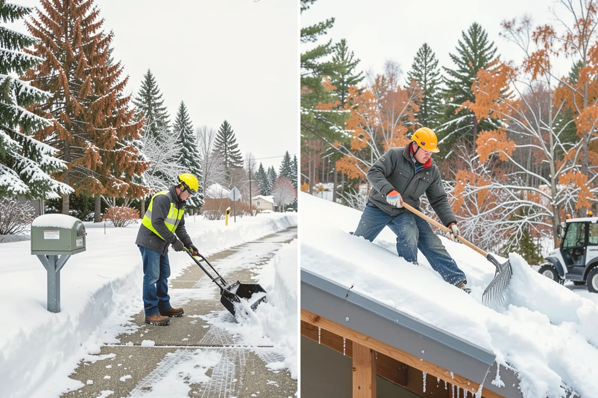 Construction Site Snow Removal in Langley, Island County, WA - Walk the site plan to identify access roads, staging, and hazards
