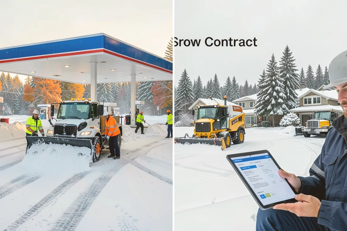 Construction Site Snow Removal in Lynnwood, Snohomish County, WA - Walk the site plan to identify access roads, staging, and hazards