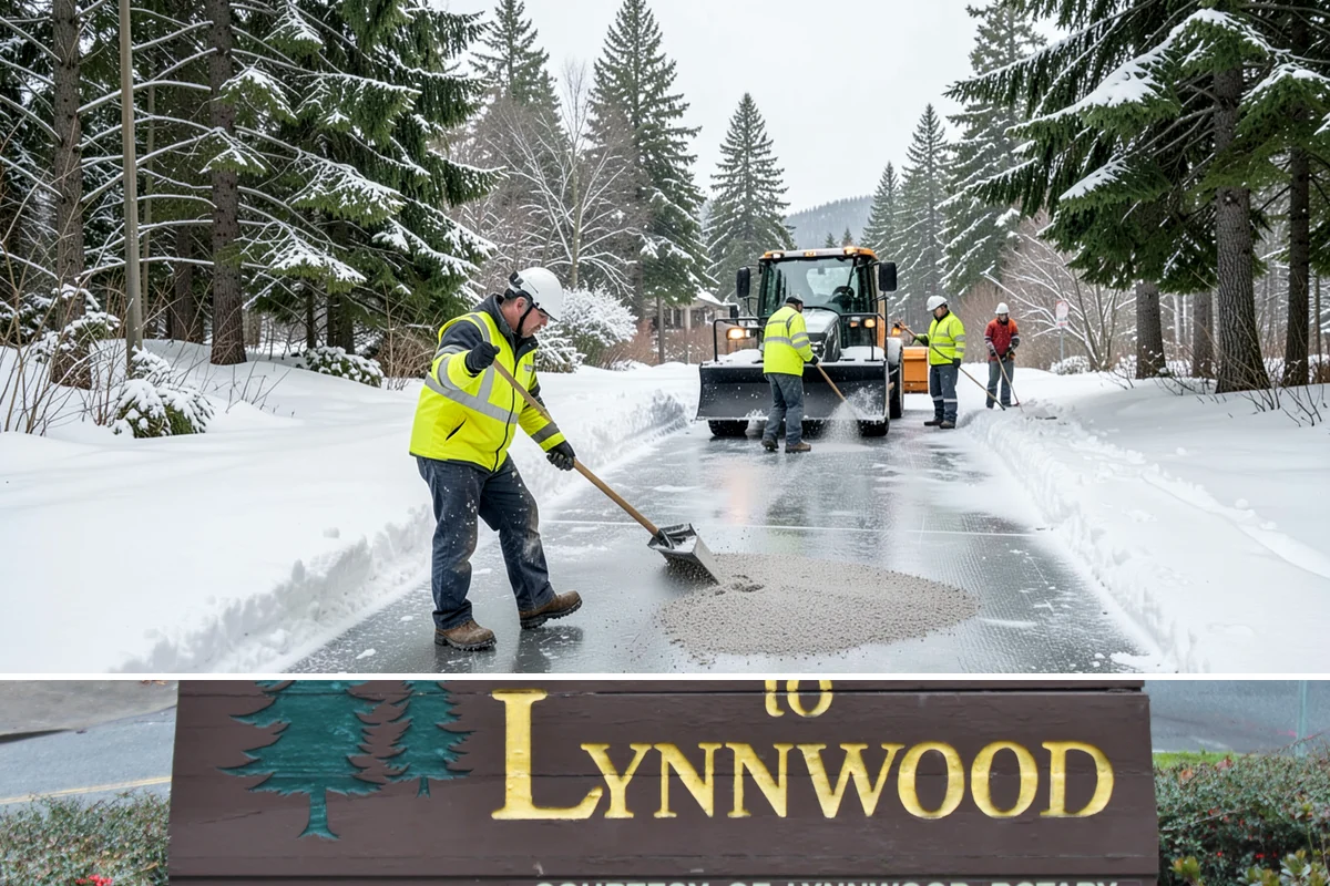 Construction Site Snow Removal in Lynnwood, Snohomish County, WA - Arrange site coverage before the November-to-March window so your winter phases stay on track through every cold snap.