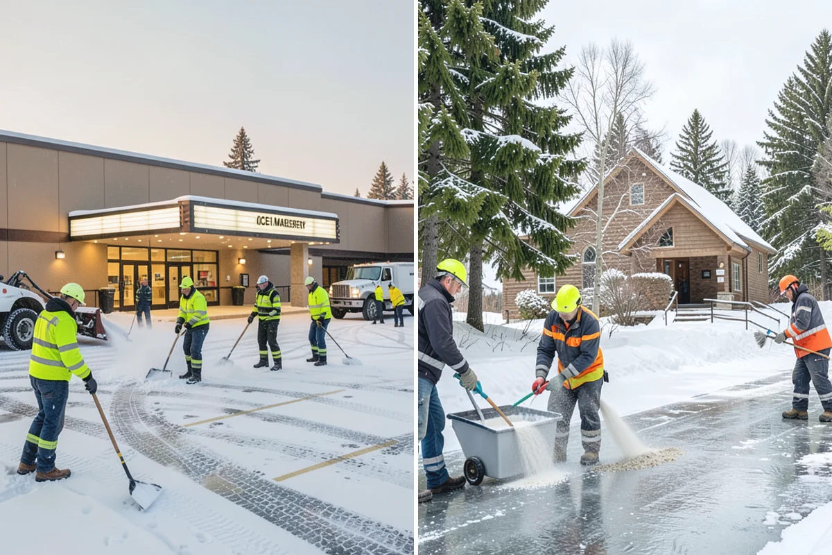 Construction Site Snow Removal in Marysville, Snohomish County, WA - Walk the site plan to identify access roads, staging, and hazards