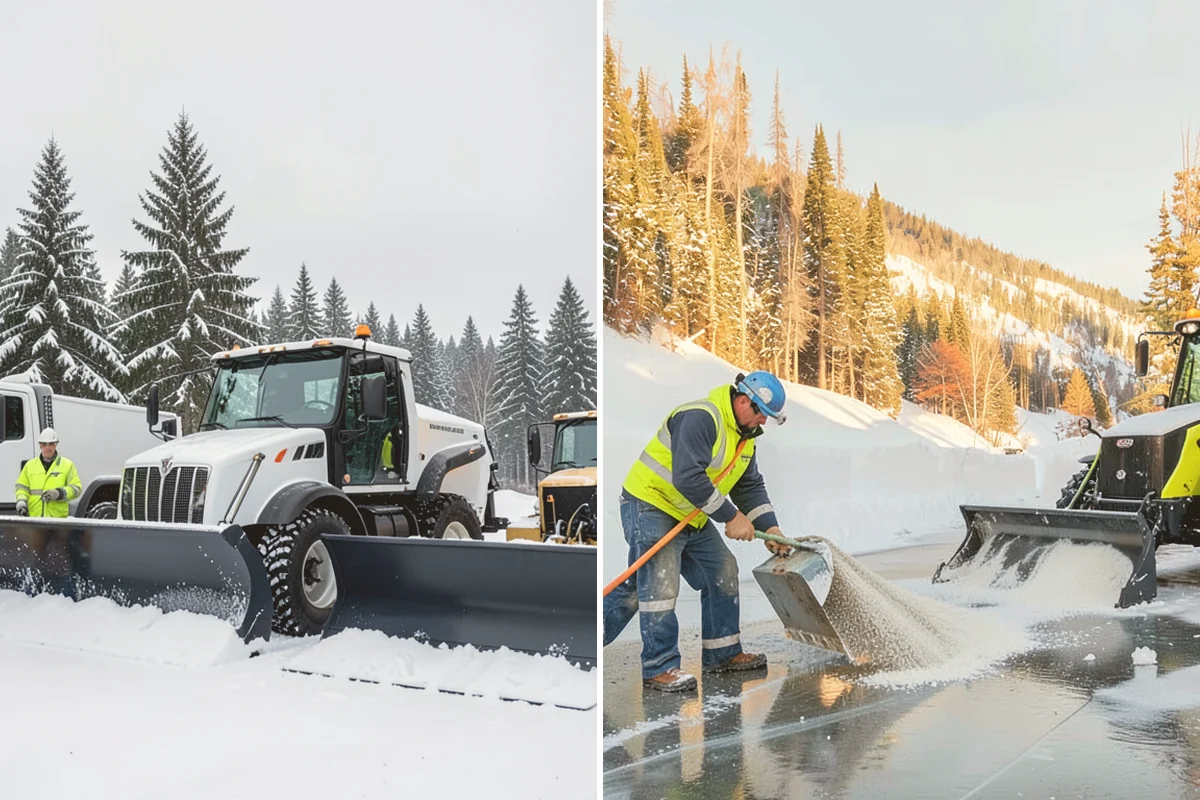 Construction Site Snow Removal in Milton, King County, WA - Walk the site plan to identify access roads, staging, and hazards