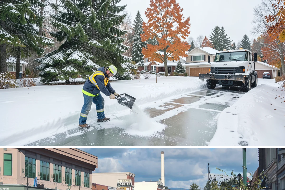 Construction Site Snow Removal in Monroe, Snohomish County, WA - Arrange site coverage before the November-to-March window so your winter phases stay on track through every cold snap.