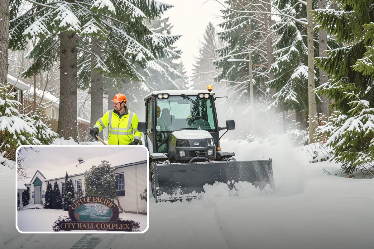 Construction Site Snow Removal in Pacific, King County, WA - Keeps trades and inspections on schedule despite winter weather