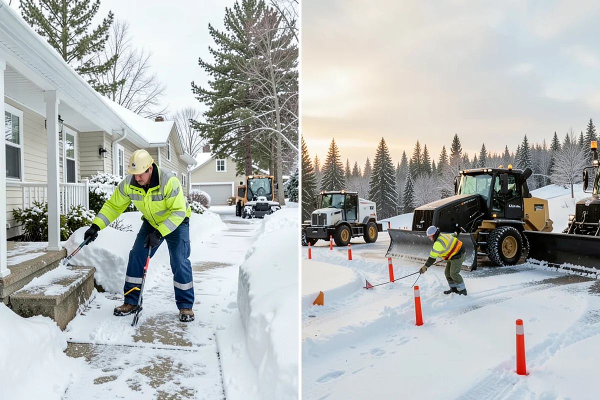 Construction Site Snow Removal in Pacific, King County, WA - Walk the site plan to identify access roads, staging, and hazards