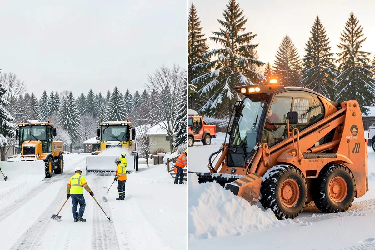 Construction Site Snow Removal in Sedro-Woolley, Skagit County, WA - Walk the site plan to identify access roads, staging, and hazards