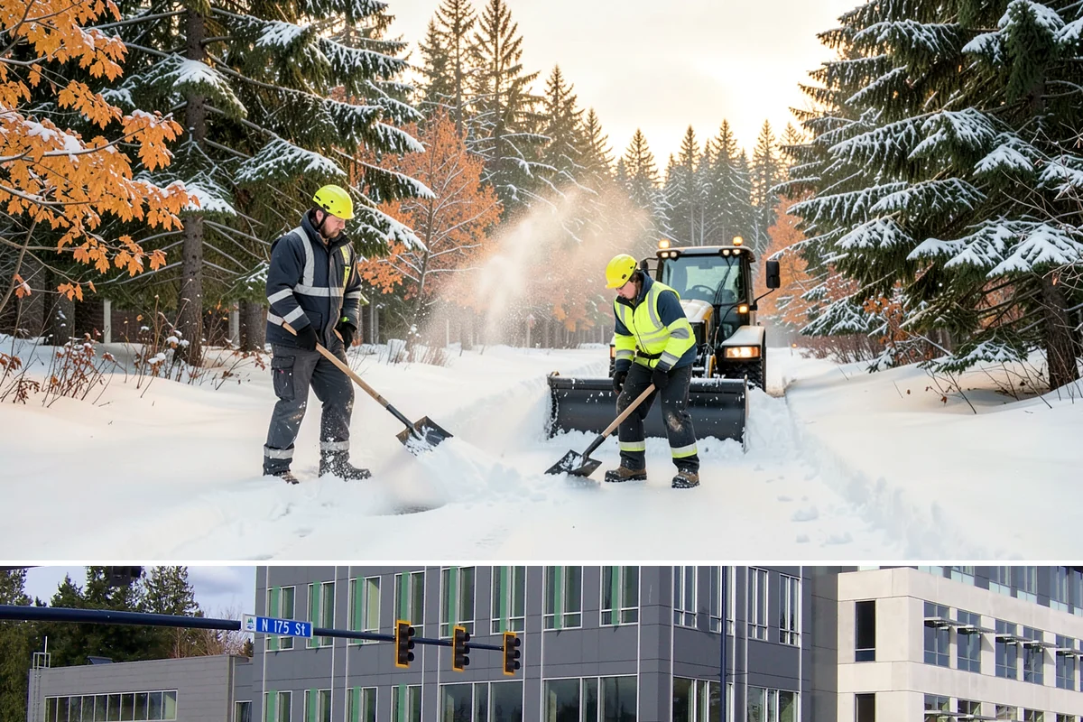 Construction Site Snow Removal in Shoreline, King County, WA - Arrange site coverage before the November-to-March window so your winter phases stay on track through every cold snap.