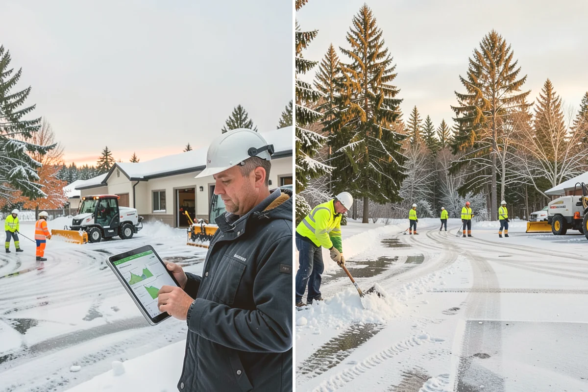 Construction Site Snow Removal in Snohomish, Snohomish County, WA - Walk the site plan to identify access roads, staging, and hazards