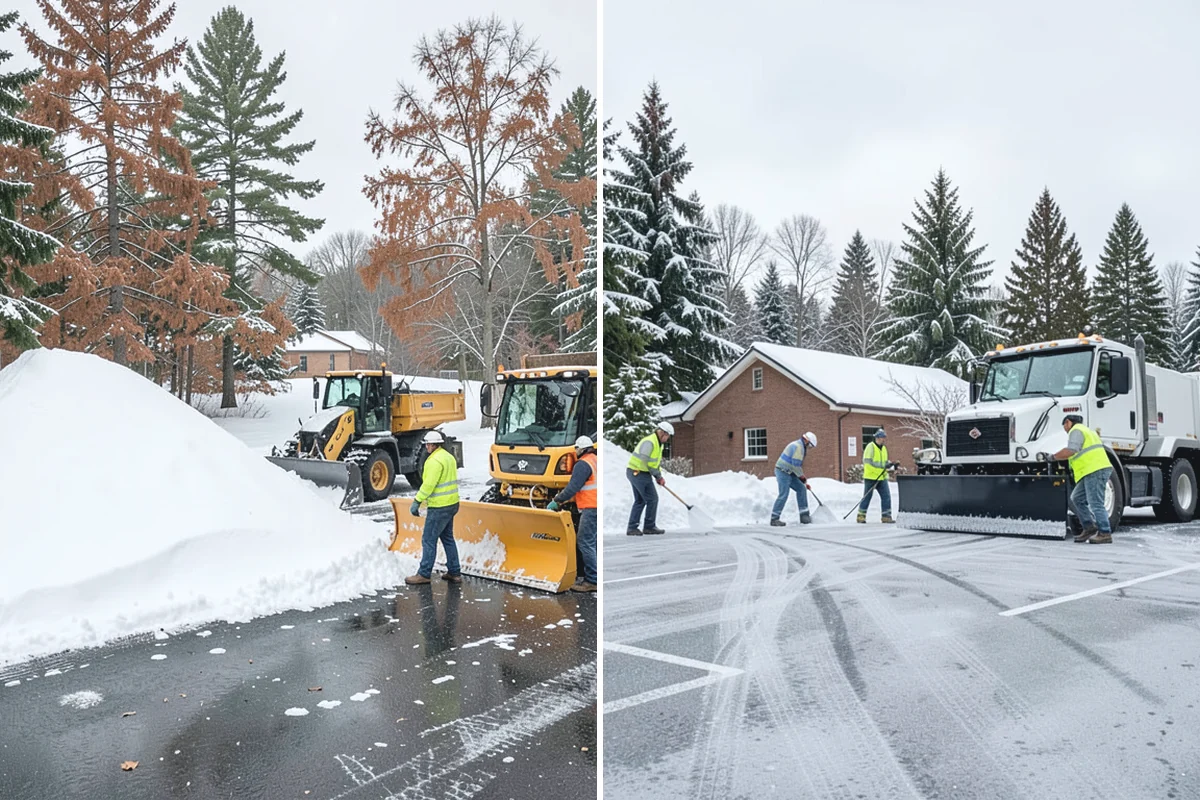 Construction Site Snow Removal in South Prairie, Pierce County, WA - Walk the site plan to identify access roads, staging, and hazards