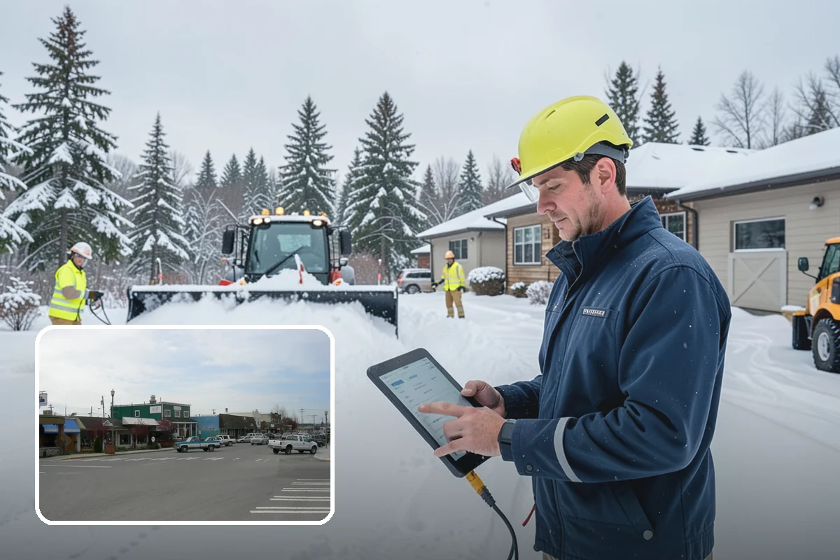 Construction Site Snow Removal in Stanwood, Snohomish County, WA - Keeps trades and inspections on schedule despite winter weather