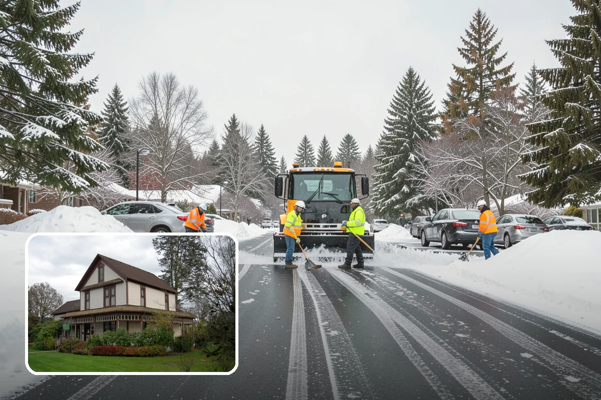 Construction Site Snow Removal in Sumner, Pierce County, WA - Keeps trades and inspections on schedule despite winter weather