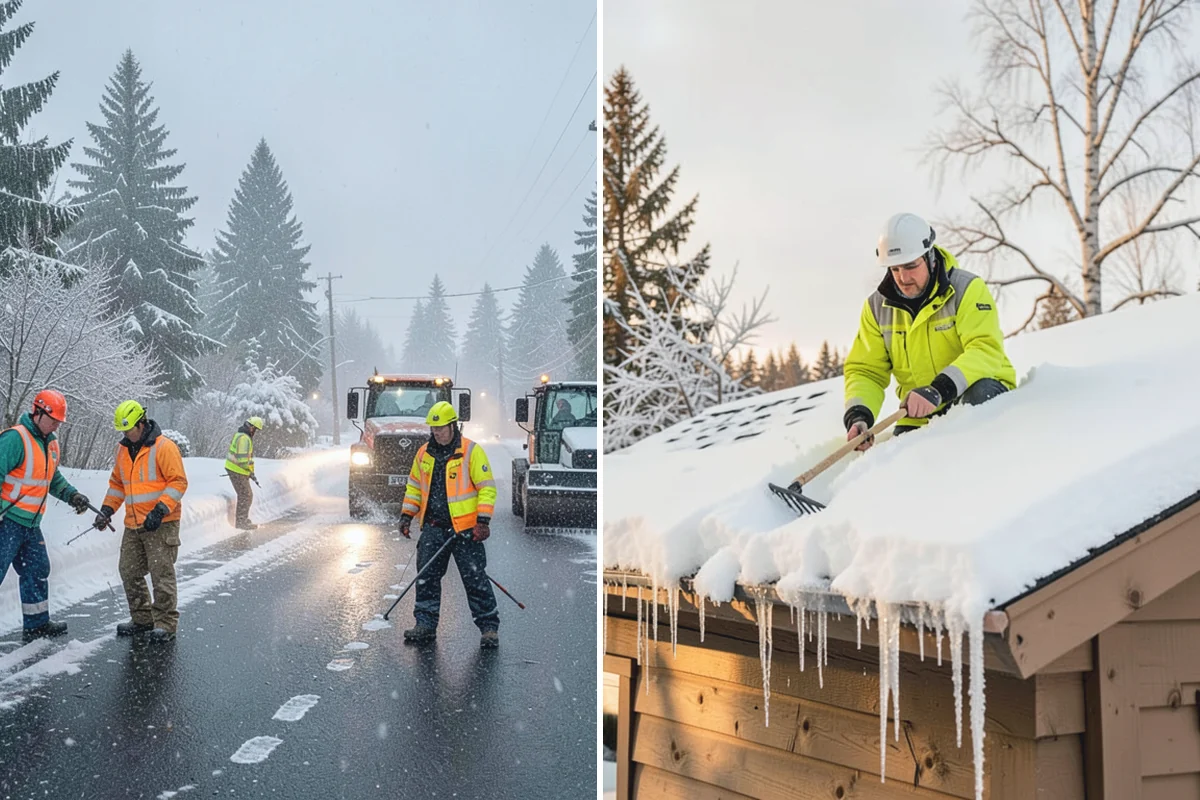 Construction Site Snow Removal in Sumner, Pierce County, WA - Walk the site plan to identify access roads, staging, and hazards
