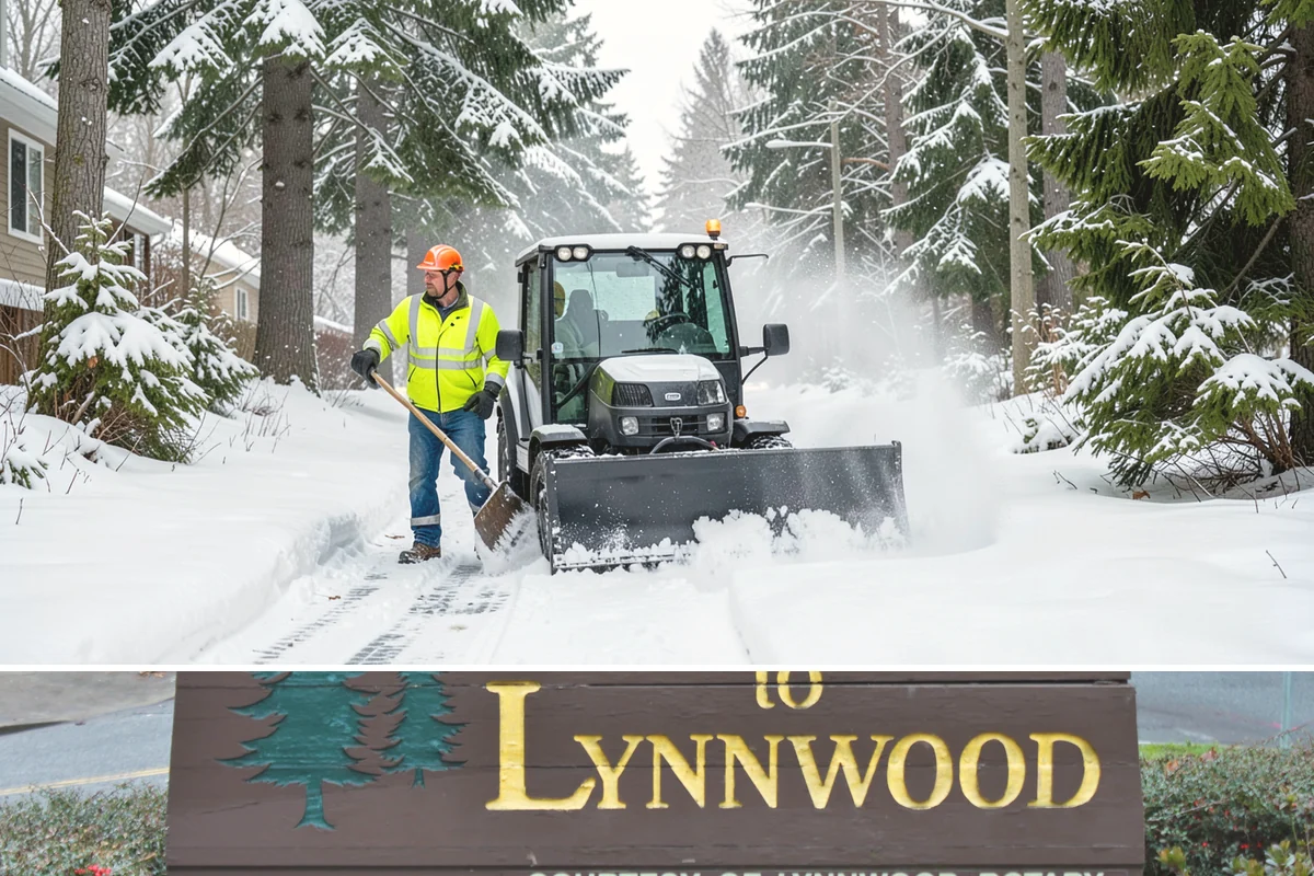 Corporate Campus Snow Removal in Lynnwood, Snohomish County, WA - Campus demand runs December through February, with foothill locations sometimes needing March coverage.