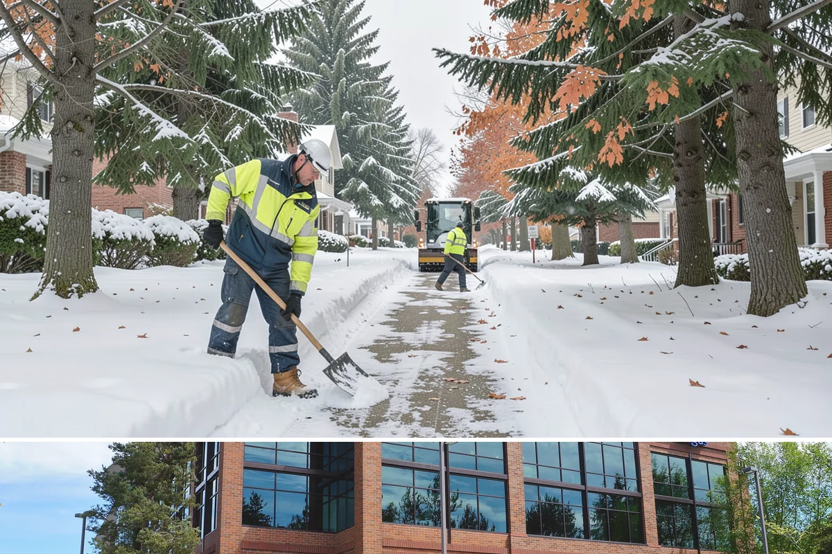Corporate Campus Snow Removal in Mountlake Terrace, Snohomish County, WA - Campus demand runs December through February, with foothill locations sometimes needing March coverage.