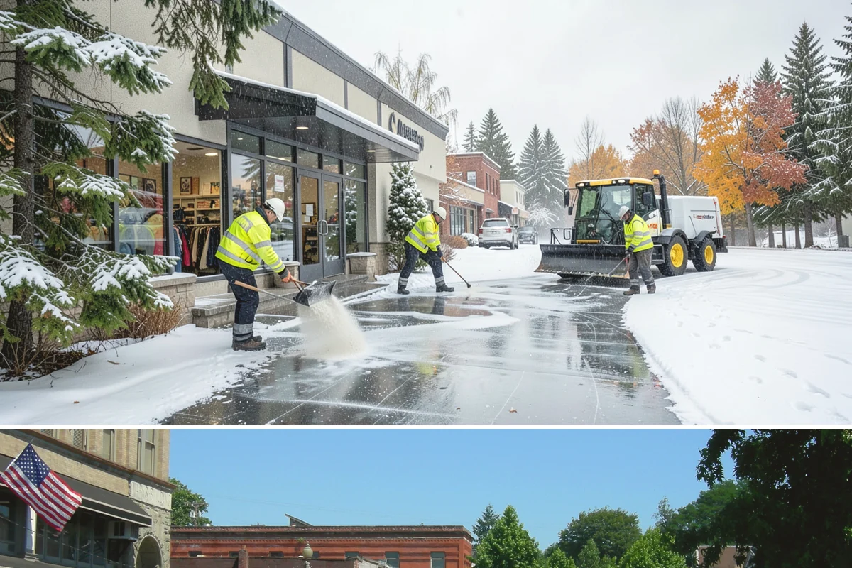 Corporate Campus Snow Removal in Snohomish, Snohomish County, WA - Campus demand runs December through February, with foothill locations sometimes needing March coverage.