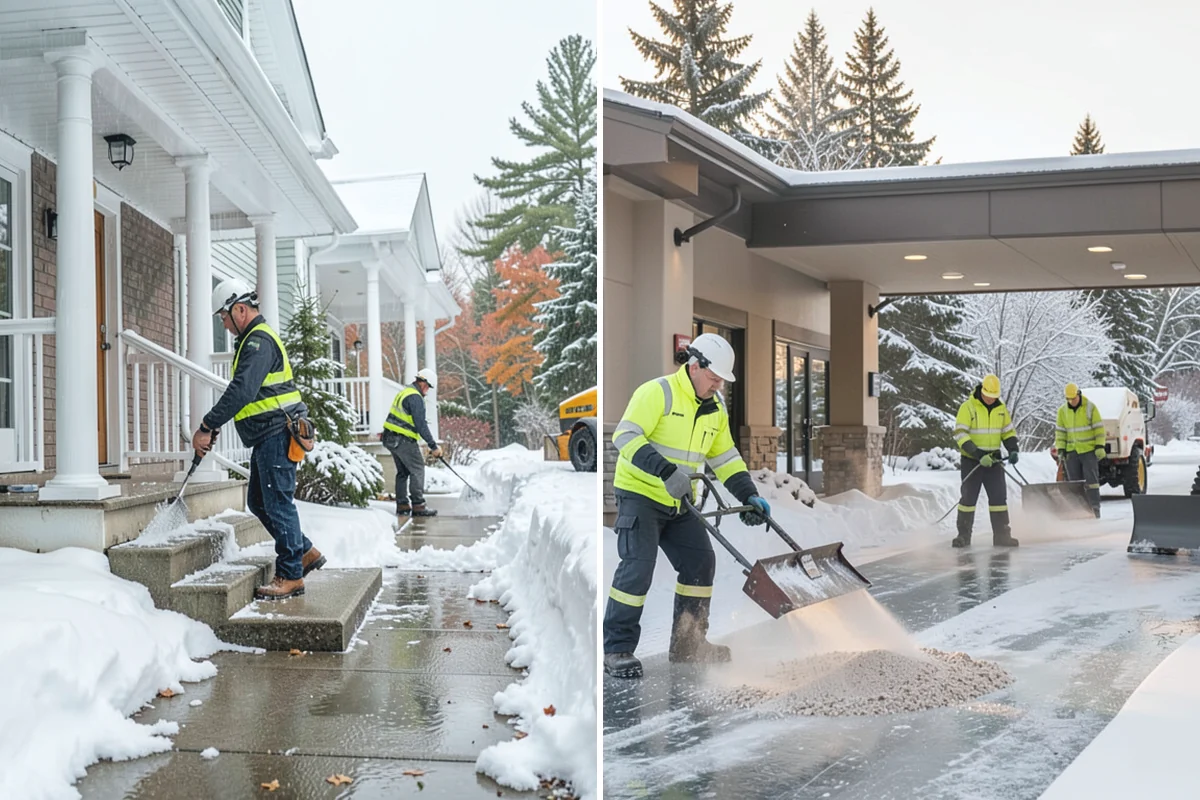 Courtyard Clearing in Beaux Arts Village, King County, WA - Clear walkways and gathering areas with compact tools
