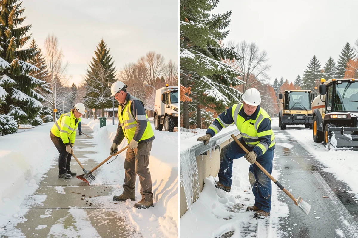 Courtyard Clearing in Bothell, King County, WA - Clear walkways and gathering areas with compact tools