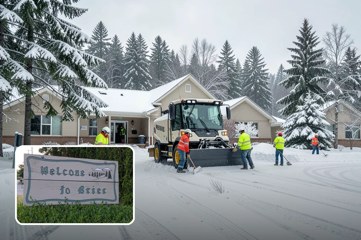 Courtyard Clearing in Brier, Snohomish County, WA - Clears snow trapped in shaded, wind-blocked courtyards