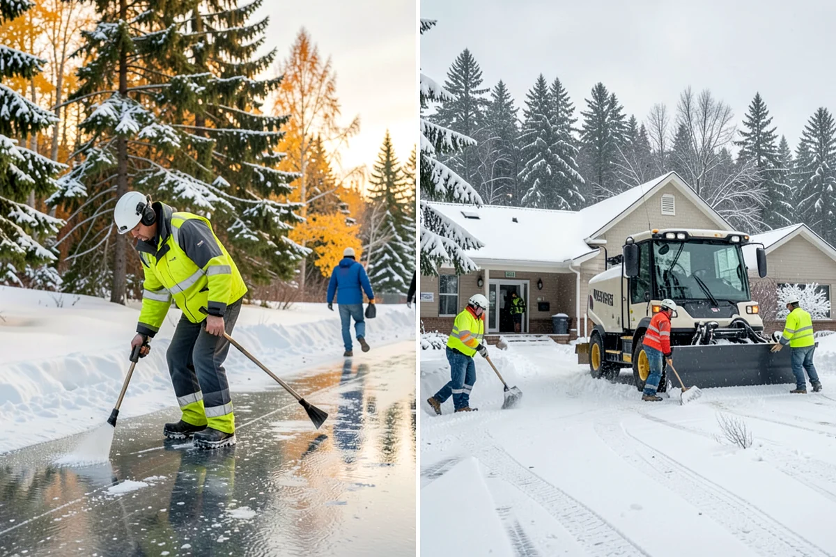 Courtyard Clearing in Clyde Hill, King County, WA - Clear walkways and gathering areas with compact tools