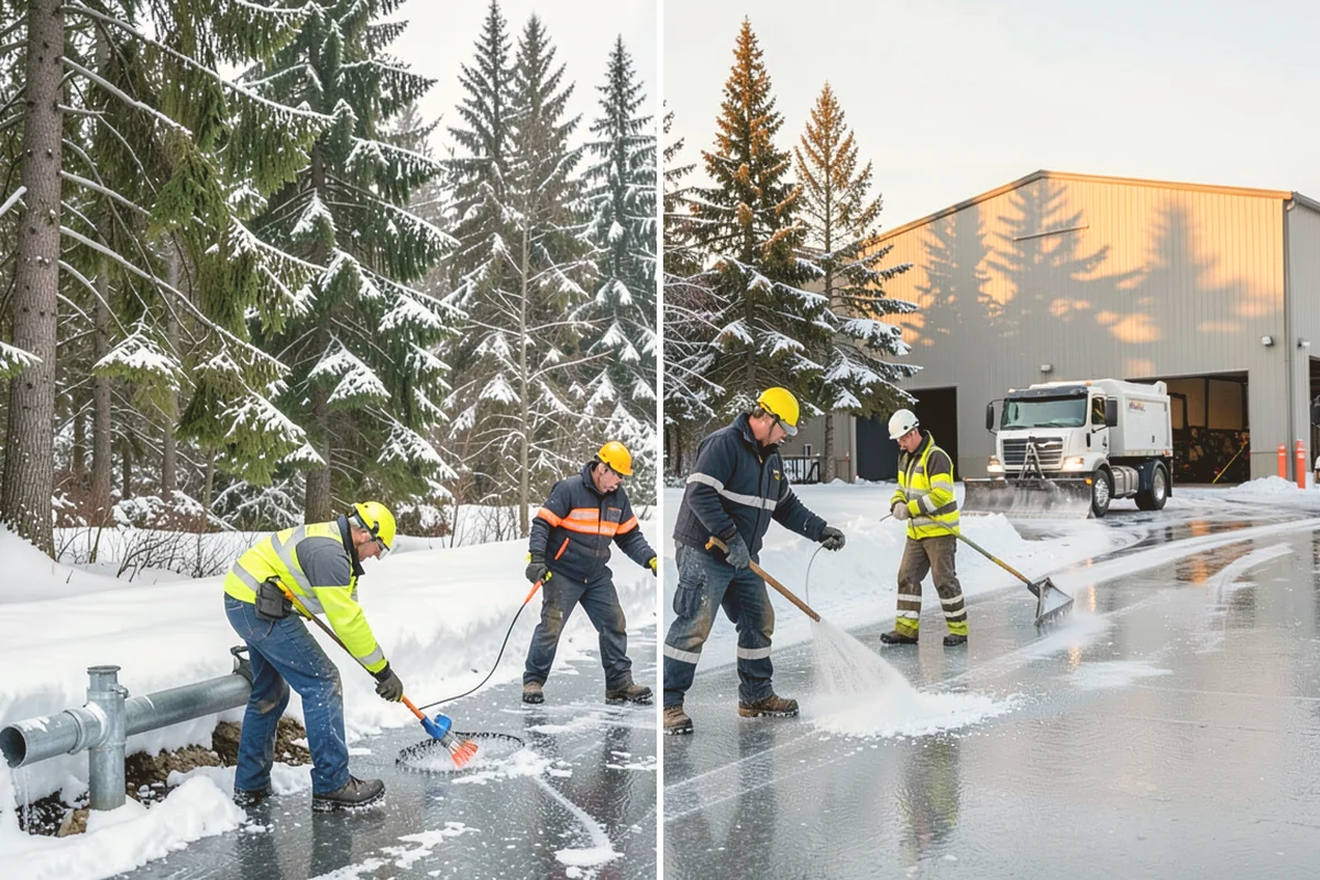 Courtyard Clearing in Kent, King County, WA - Clear walkways and gathering areas with compact tools