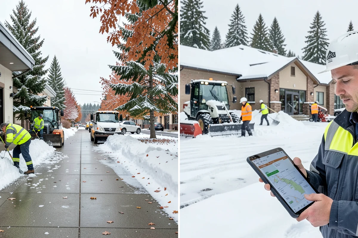 Courtyard Clearing in Lake Forest Park, King County, WA - Clear walkways and gathering areas with compact tools