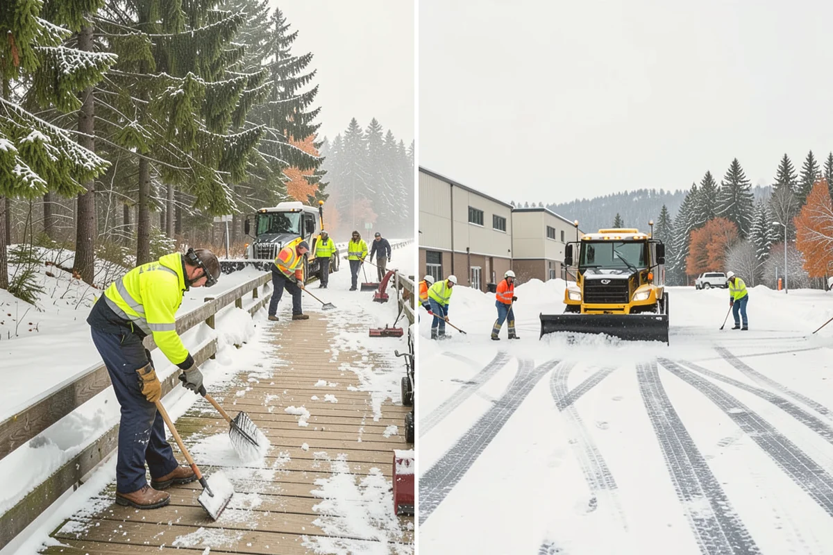 Courtyard Clearing in Lynnwood, Snohomish County, WA - Clear walkways and gathering areas with compact tools