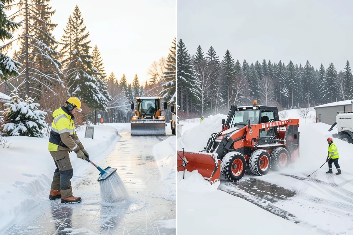 Courtyard Clearing in Medina, King County, WA - Clear walkways and gathering areas with compact tools
