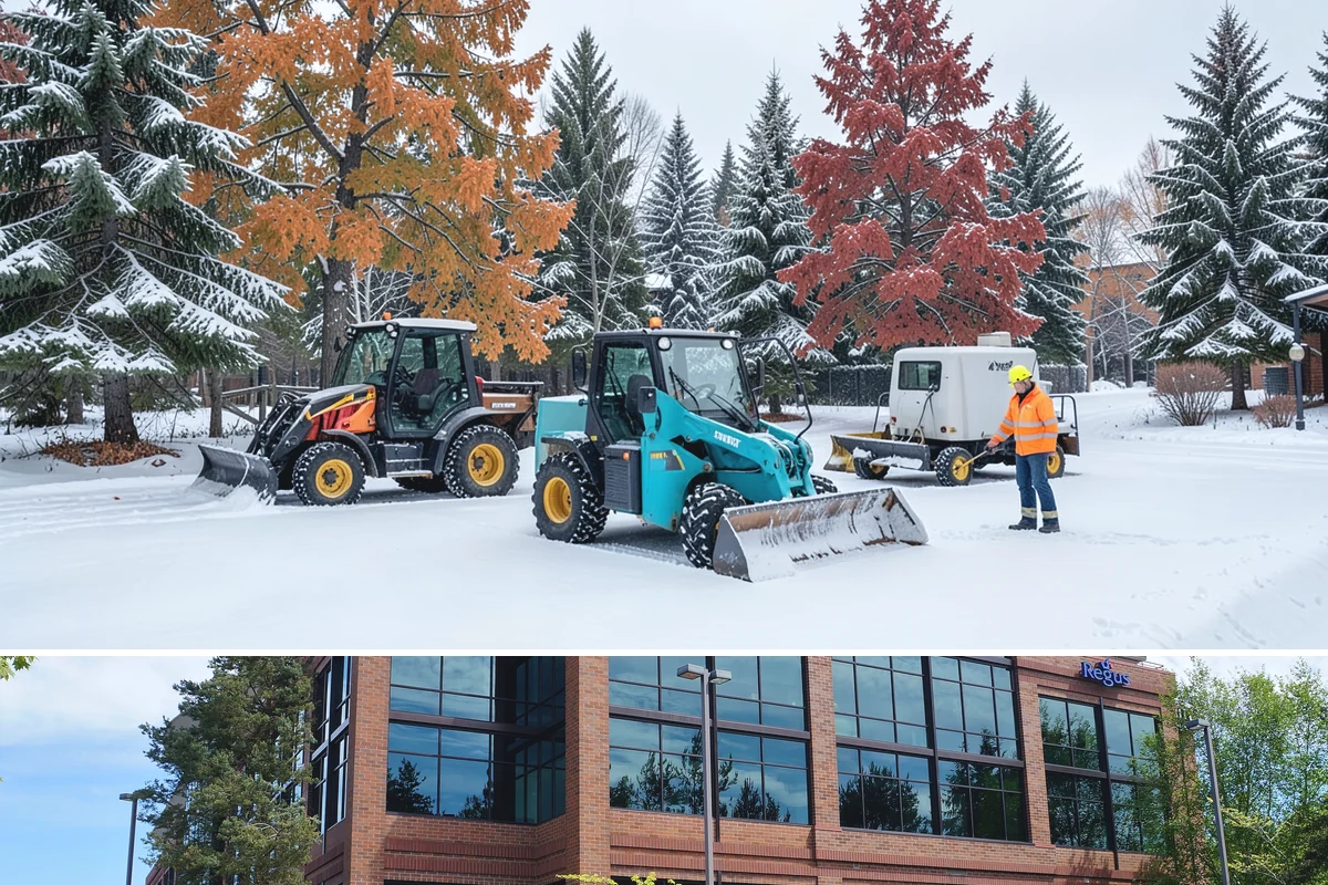 Courtyard Clearing in Mountlake Terrace, Snohomish County, WA - Book courtyard clearing for each snow event of the lowland season, which runs roughly late November through February.