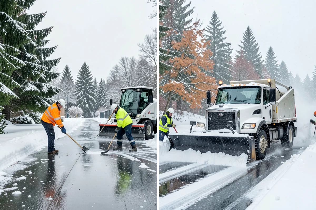 Courtyard Clearing in Normandy Park, King County, WA - Clear walkways and gathering areas with compact tools