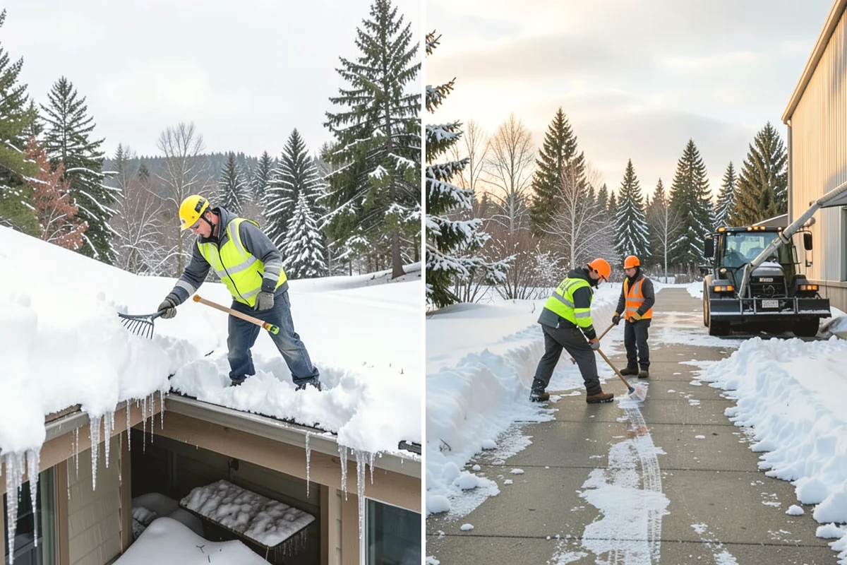 Courtyard Clearing in Oak Harbor, Island County, WA - Clear walkways and gathering areas with compact tools