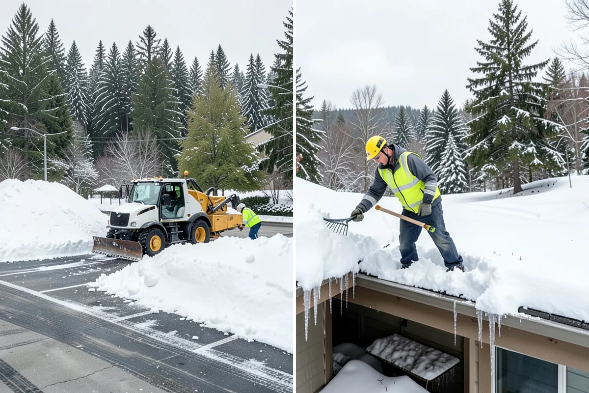 Courtyard Clearing in SeaTac, King County, WA - Clear walkways and gathering areas with compact tools