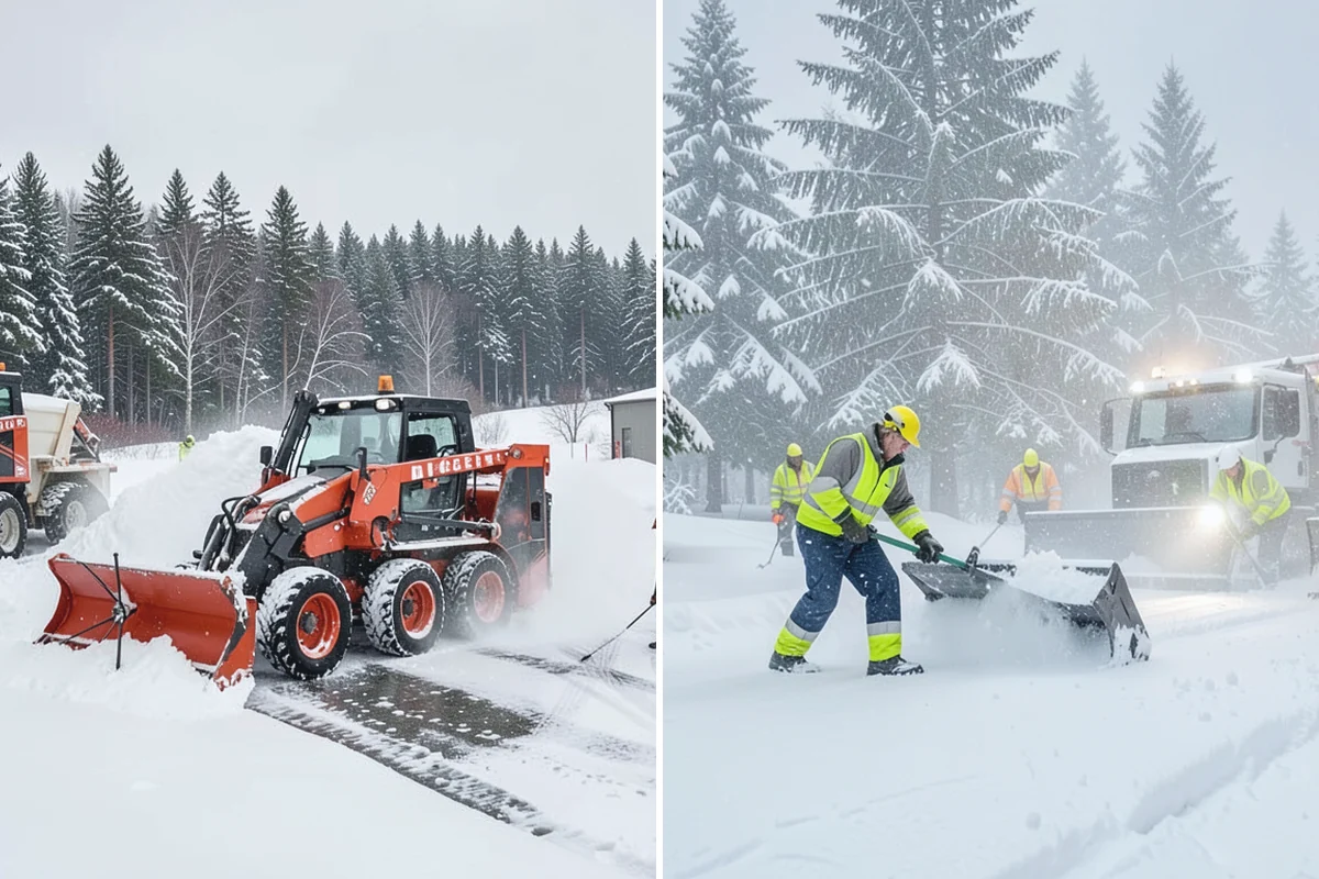 Courtyard Clearing in South Prairie, Pierce County, WA - Clear walkways and gathering areas with compact tools