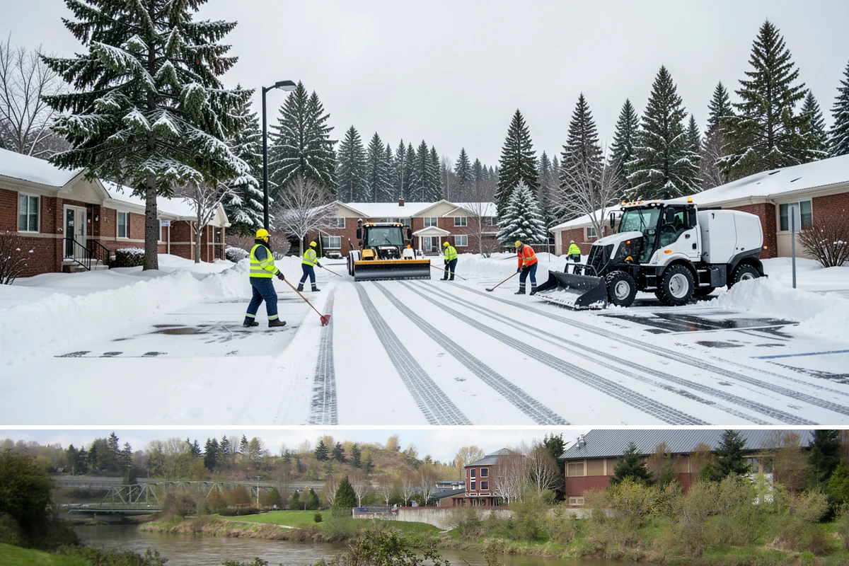 Courtyard Clearing in Tukwila, King County, WA - Book courtyard clearing for each snow event of the lowland season, which runs roughly late November through February.
