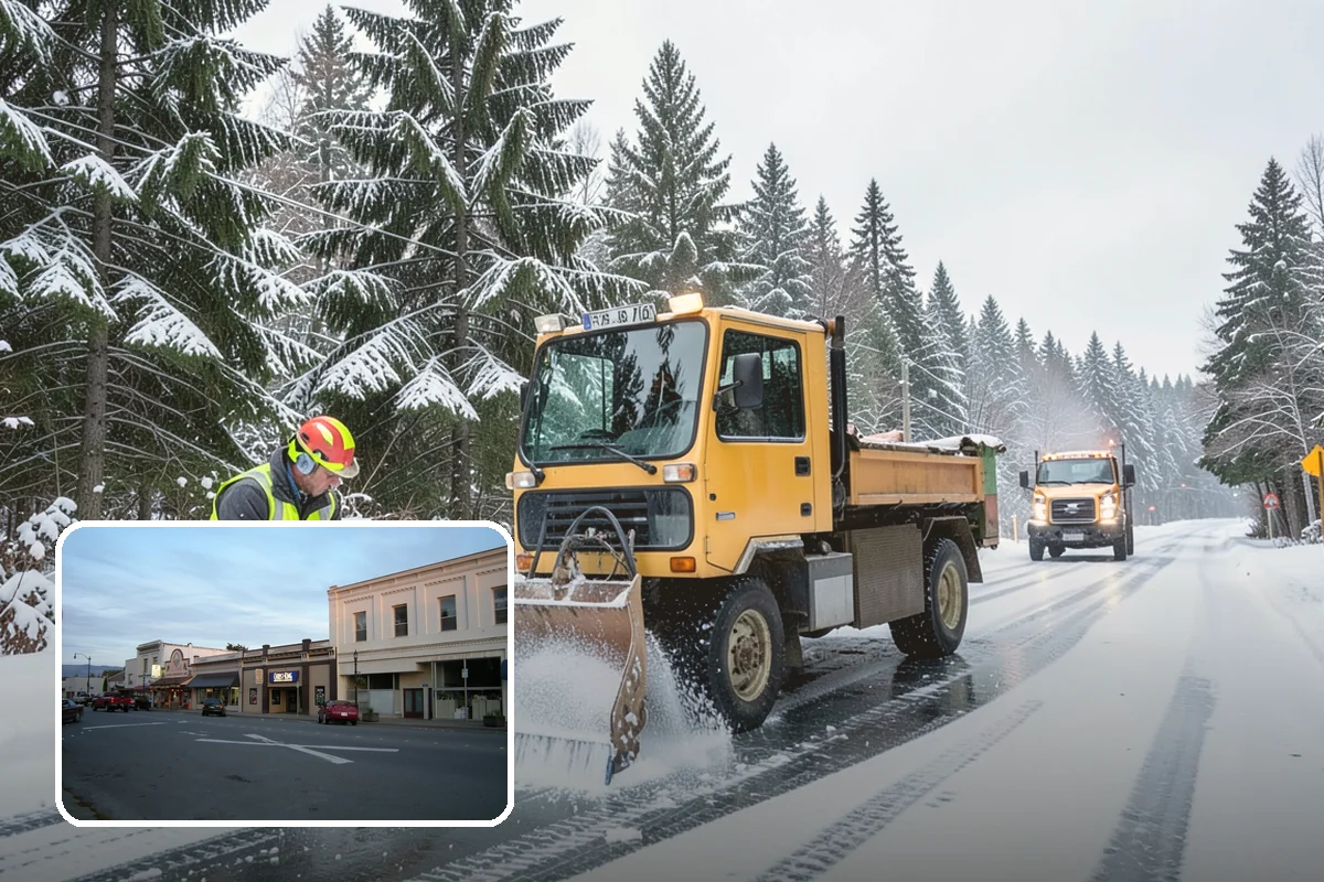 Courtyard Snow Removal in Burlington, Skagit County, WA - Keeps interior courtyards crossable in winter