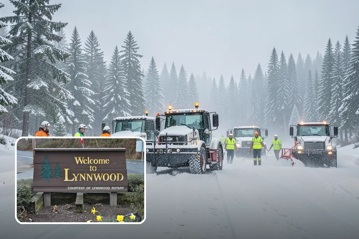 Courtyard Snow Removal in Lynnwood, Snohomish County, WA - Keeps interior courtyards crossable in winter