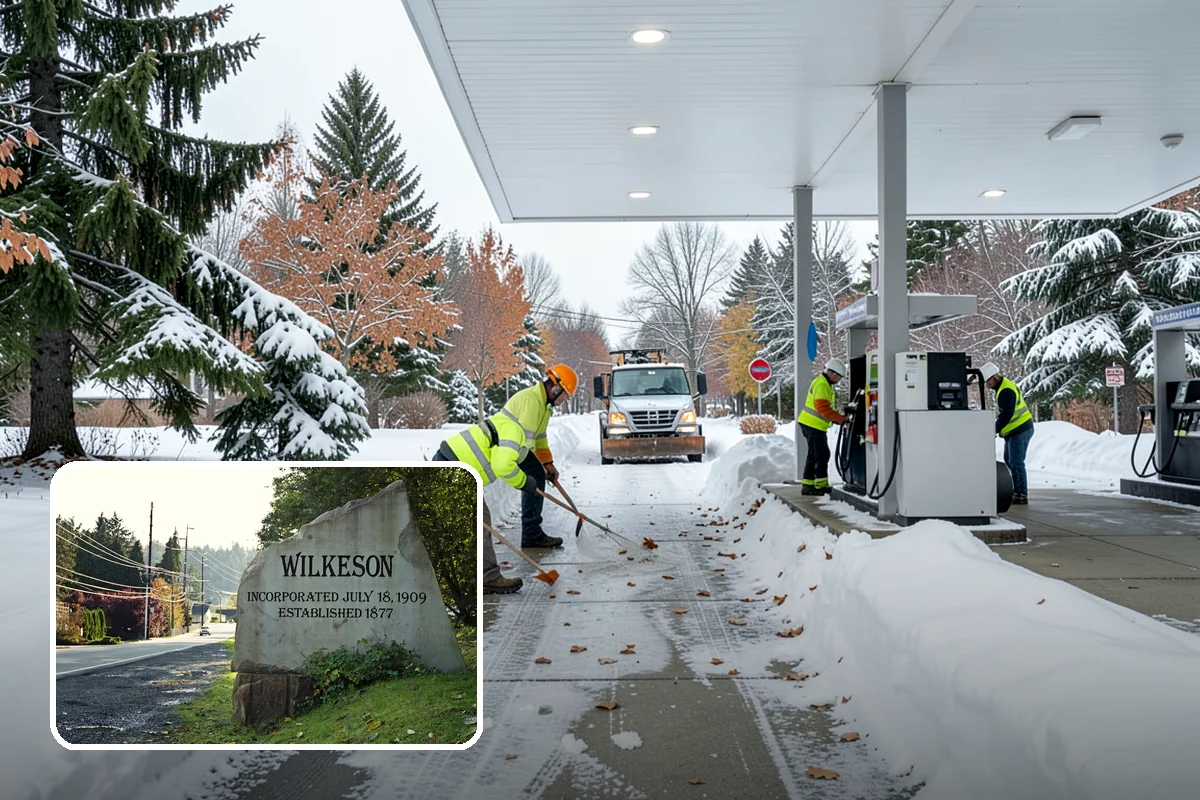 Courtyard Snow Removal in Wilkeson, Pierce County, WA - Keeps interior courtyards crossable in winter