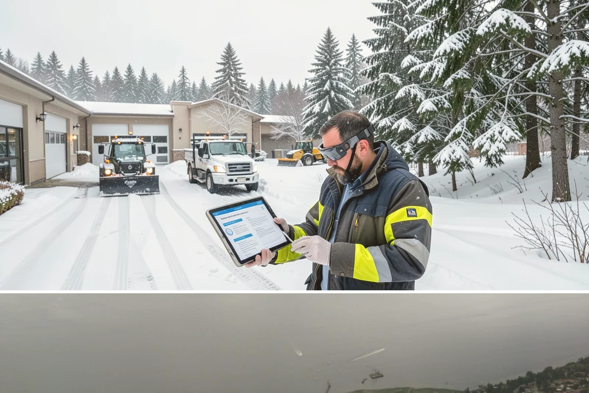 Credit Union Snow Removal in Des Moines, King County, WA - Coverage matters most from late November through February during lowland freeze events.