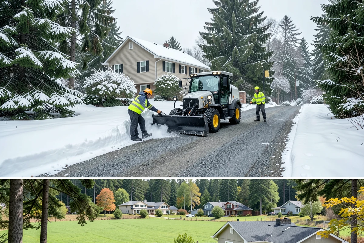 Credit Union Snow Removal in Lyman, Skagit County, WA - Coverage matters most from late November through February during lowland freeze events.