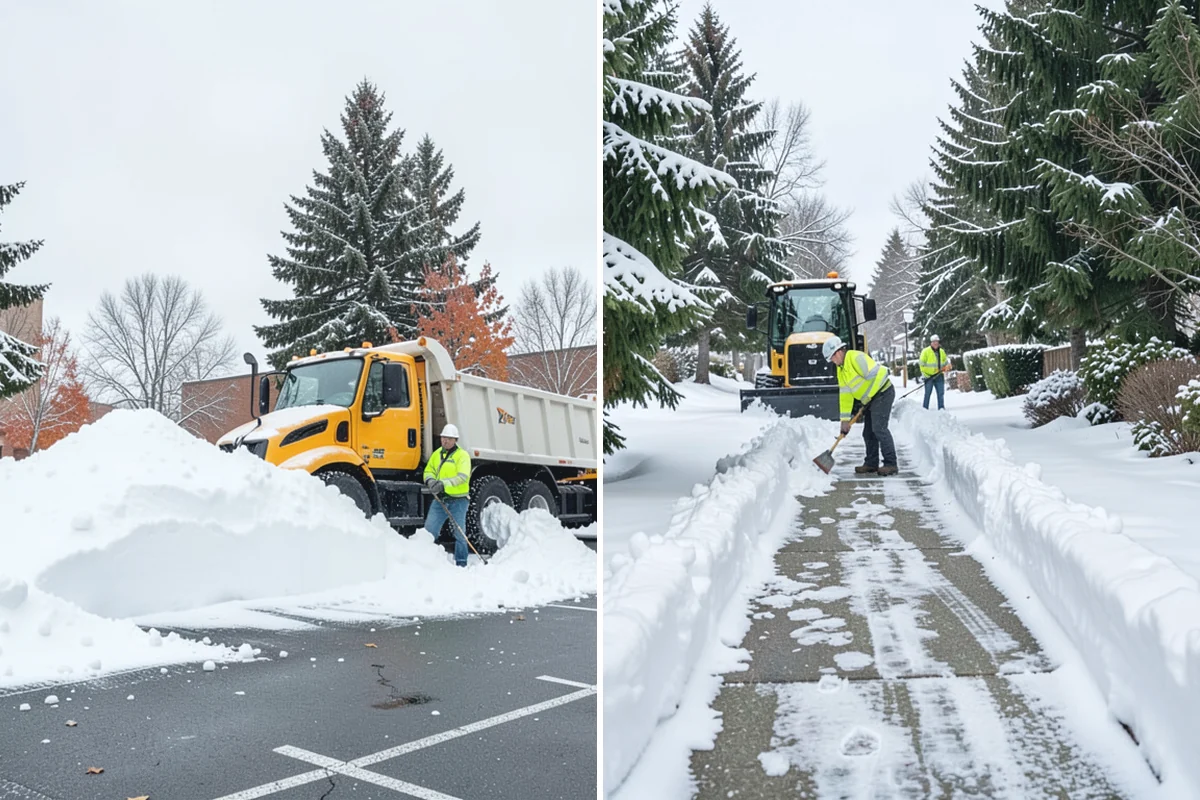 Credit Union Snow Removal in Skykomish, King County, WA - Map member parking, drive-up lanes, and deposit access