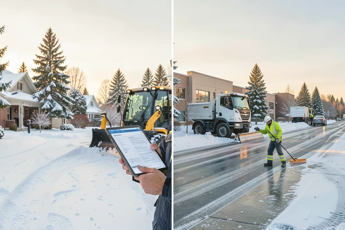 Crosswalk Clearing in Anacortes, Skagit County, WA - Clear the crossing surface down to the pavement