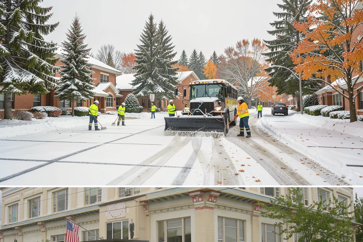 Crosswalk Clearing in Anacortes, Skagit County, WA - Include crosswalk clearing with every plow visit during lowland snow events, generally December through February.