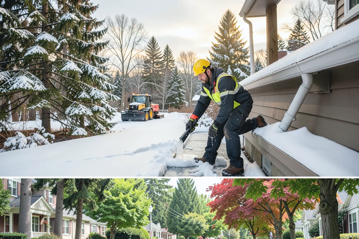 Crosswalk Clearing in Beaux Arts Village, King County, WA - Include crosswalk clearing with every plow visit during lowland snow events, generally December through February.